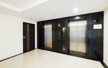 elevator in building