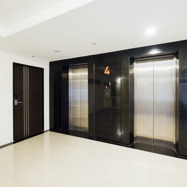 elevator in building